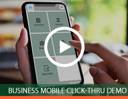 Business Mobile Banking Click Thru Demo (Desktop)