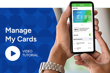 Manage My Cards Video