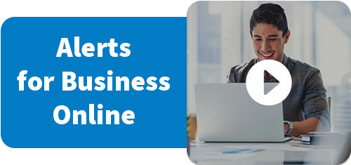 Alerts for Business Online Banking Video