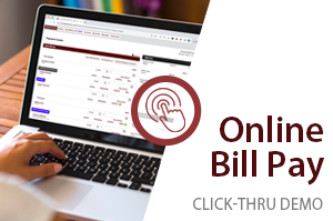 Online Bill Pay Click-Thru Demo (Desktop)