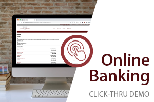 Online Banking Click-Thru Demo (Desktop)