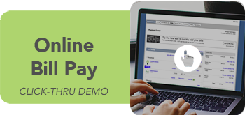 Online Bill Pay Click-Thru Demo (Mobile)