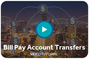 Online Bill Pay Account Transfers Video