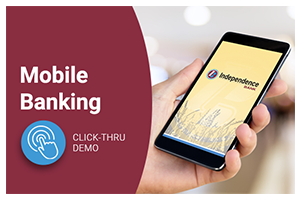 Mobile Banking Click-Thru Demo (Desktop)