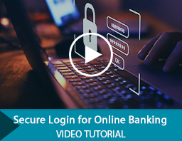 Secure Login for Online Banking Video