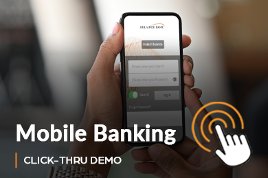 Mobile Banking Click-Thru Demo (Mobile)