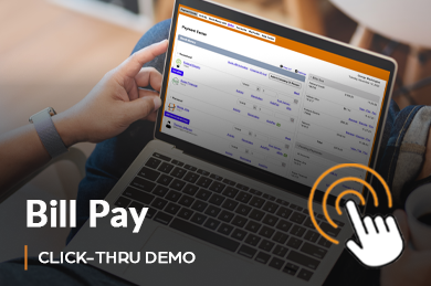 Online Bill Pay Click-Thru Demo (Mobile)
