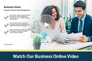 Business Online Banking Video