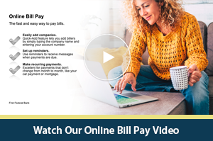 Online Bill Pay Video