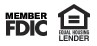 Member FDIC, Equal Housing Lender