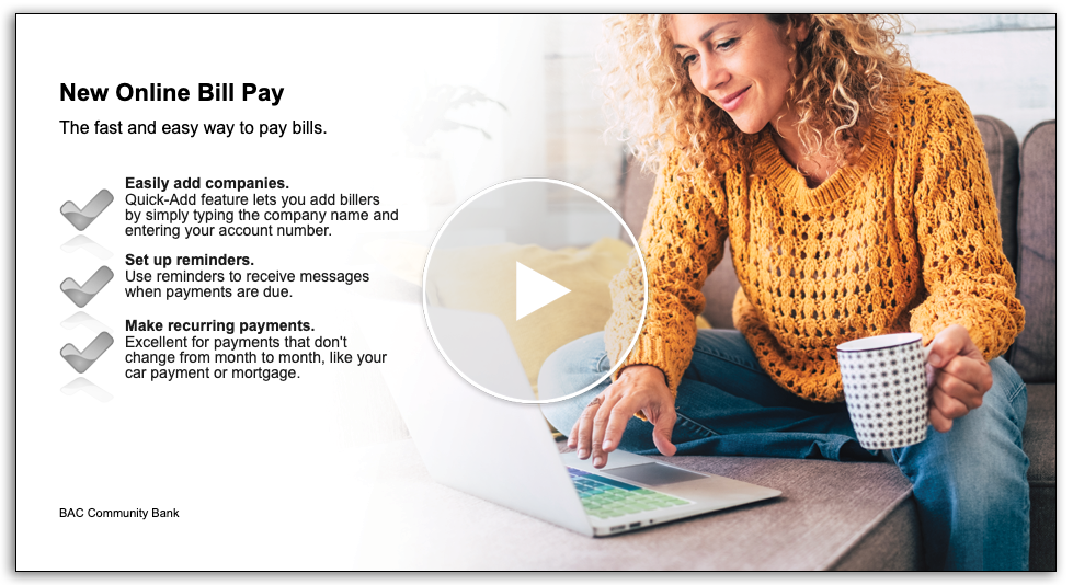 Online Bill Pay Video