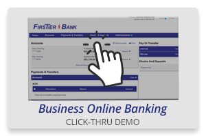 Business Online Banking Click-Thru Demo (Desktop)