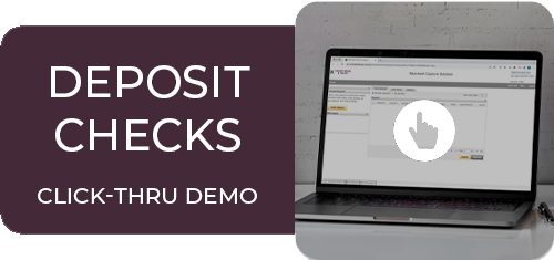 Deposit Checks Click-Thru Demo (Desktop)