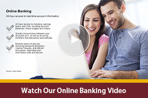 Personal Online Banking | Golden Valley Bank