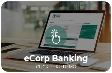 eCorp Banking Click-Thru Demo (Desktop)
