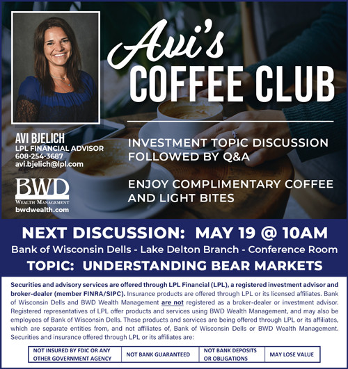 Avi's Coffe Club for May