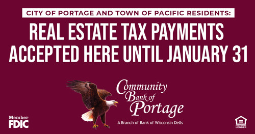 Real Estate Tax Payments at Community Bank of Portage
