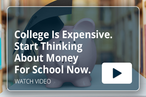 College Is Expensive. Start Thinking About Money For School Now. Video