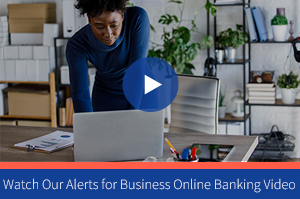 Alerts for Business Online Banking Video