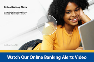 Watch our online banking alerts video