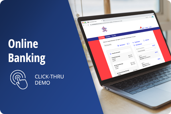 Online Banking Click-Thru Demo (Desktop)