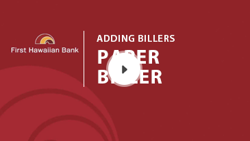 Checkfree Next - Adding Billers - Add Paper Biller Video