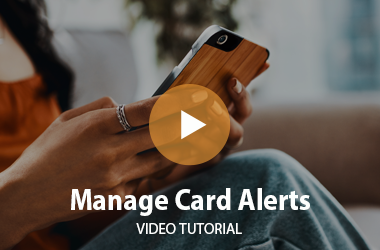 Manage Card Alerts
