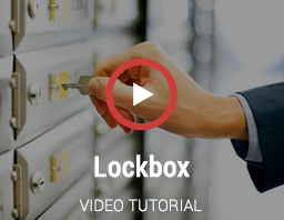 Watch Our Lockbox Service