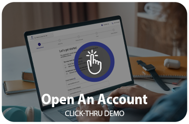 Open An Account Click-Thru Demo (Desktop)