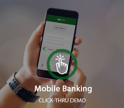 Mobile Banking Click-Thru Demo (Desktop)
