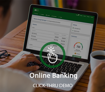Online Banking Click-Thru Demo (Desktop)