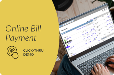 Online Bill Payment Click-Thru Demo (Desktop)