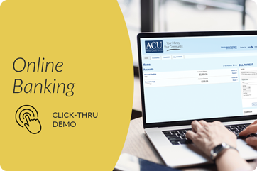 Online Banking Click-Thru Demo (Desktop)