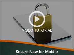 Secure Now for Mobile Video