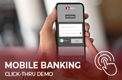 Mobile Banking Click-Thru Demo (Desktop)