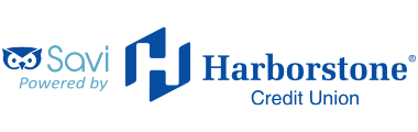 Savi Powered by Harborstone Credit Union Logo