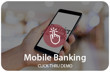 PremierBank Mobile Banking Click-Thru Demo (Mobile)
