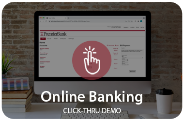 Online Banking Click-Thru Demo (Desktop)
