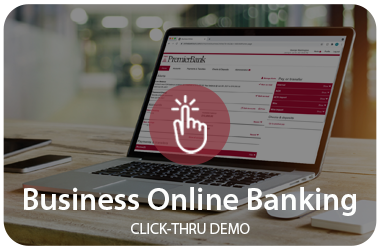 Business Online Banking Click-Thru Demo (Mobile)