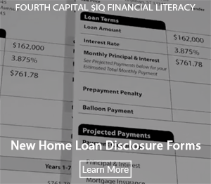 New Home Loan Disclosure Forms