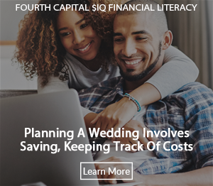 Planning A Wedding Involves Saving, Keeping Track Of Costs
