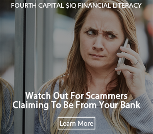 Watch Out For Scammers Claiming To Be From Your Bank