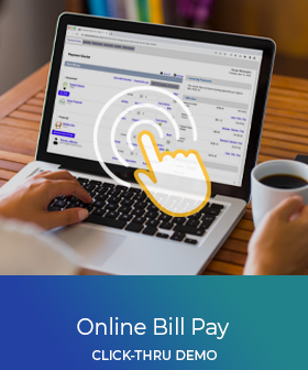 Online Bill Pay Click-Thru Demo (Mobile)
