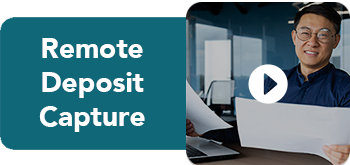 Business Remote Deposit Capture Video