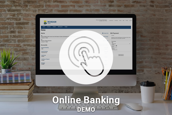 Online Banking Click-Thru Demo (Desktop)