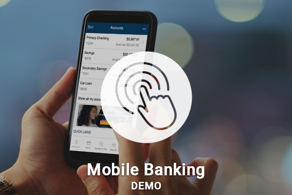 Mobile Banking Click-Thru Demo (Desktop)