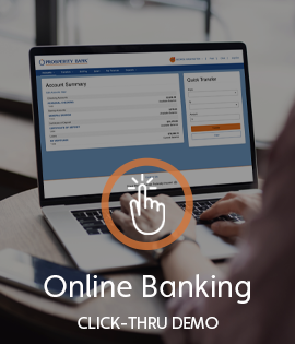 Online Banking Click-Thru Demo (Desktop)