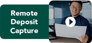 Business Remote Deposit Capture Video