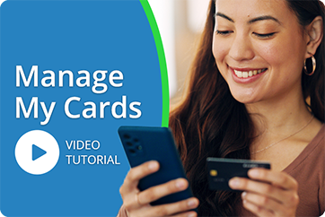 Manage My Cards Video