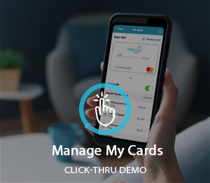 Manage My Cards Click-Thru Demo (Desktop)